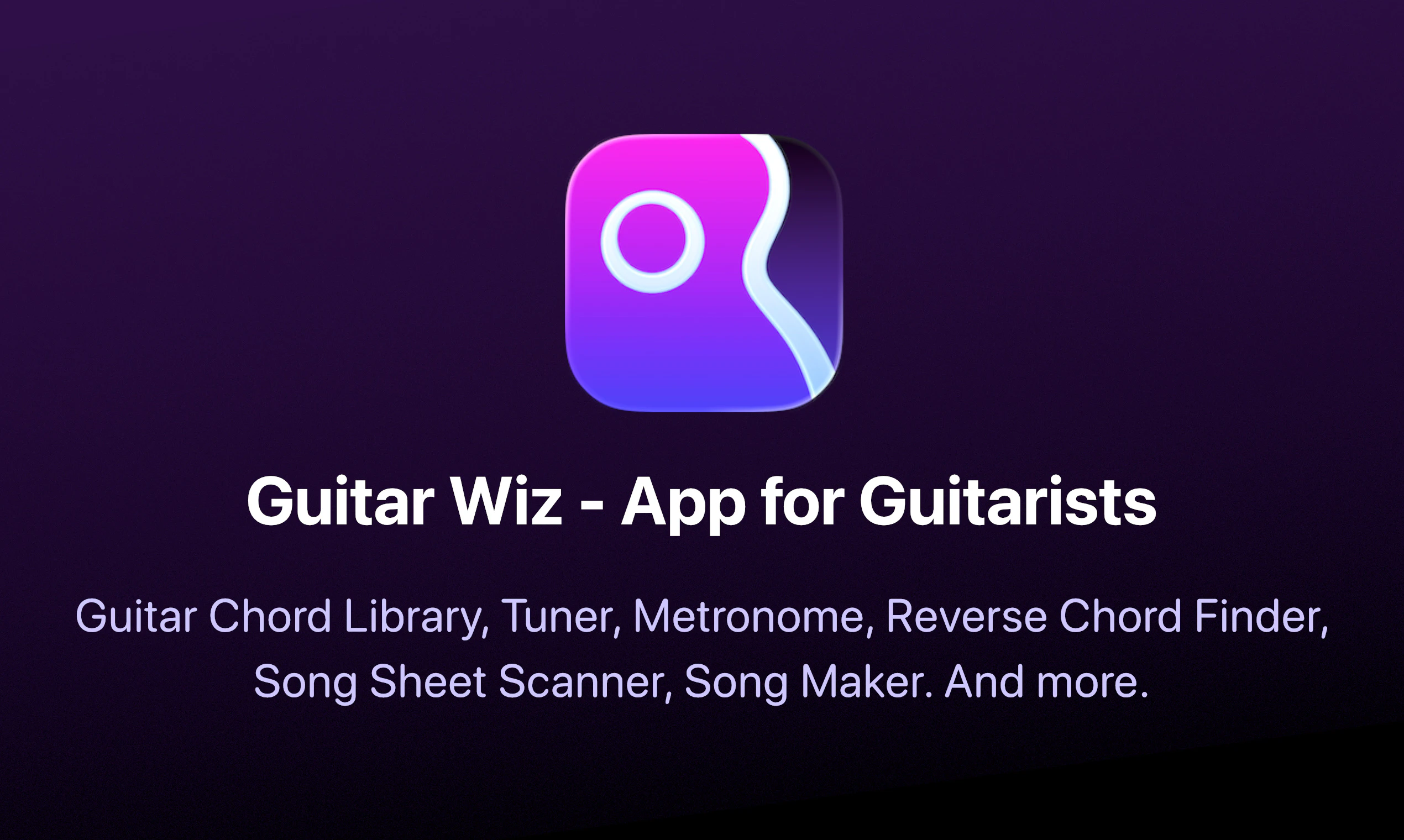 startuptile Guitar Wiz-All-in-one guitar companion app to learn practice & create
