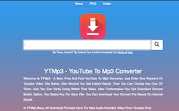 YTMp3 Youtube To Mp3 Downloader media 2
