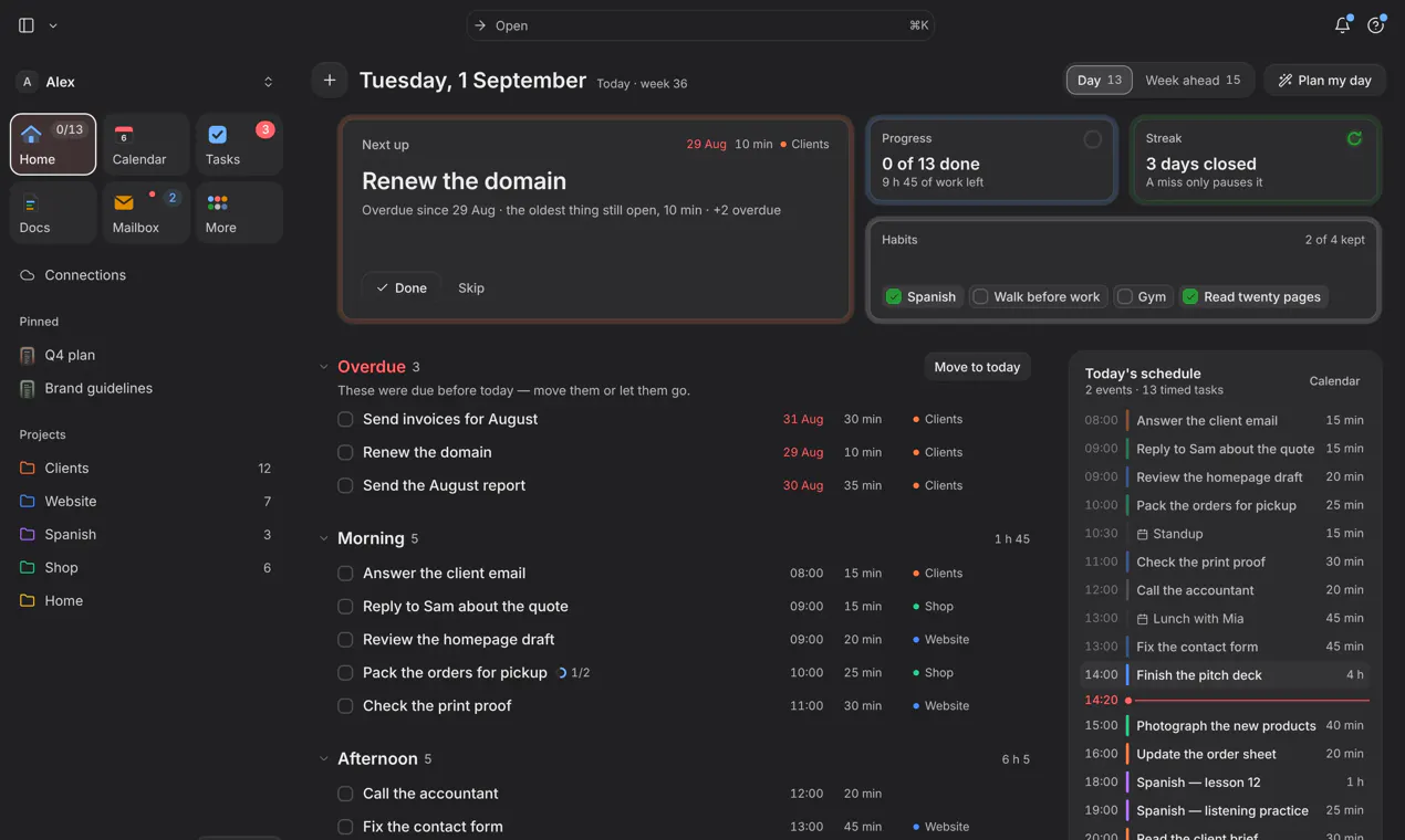 Needt: AI Planner, Tasks, Docs gallery image