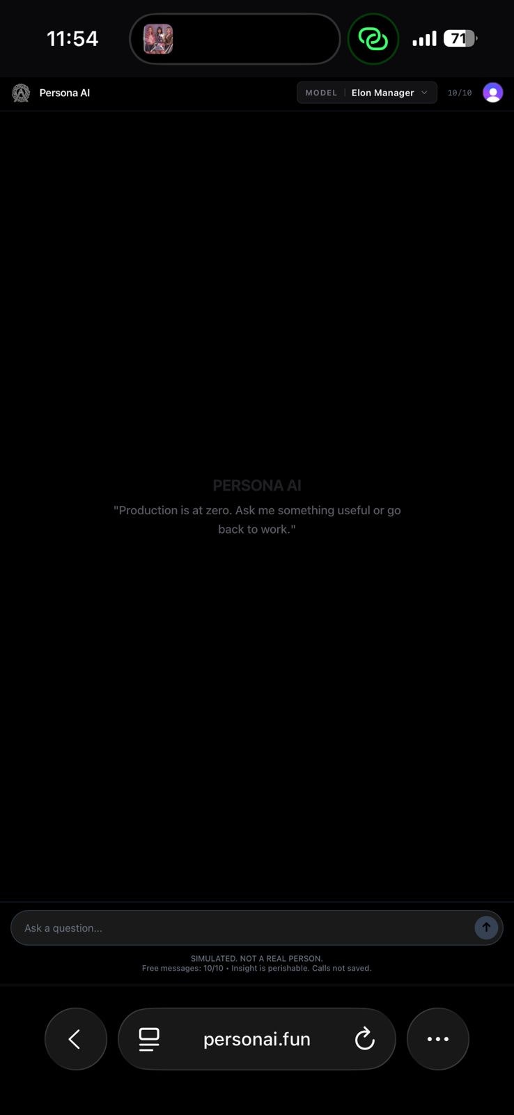 Persona AI gallery image