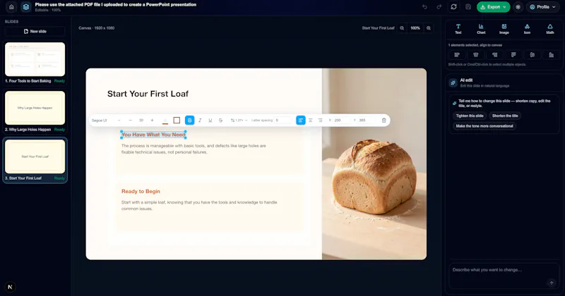 CreatePPTX screenshot 5