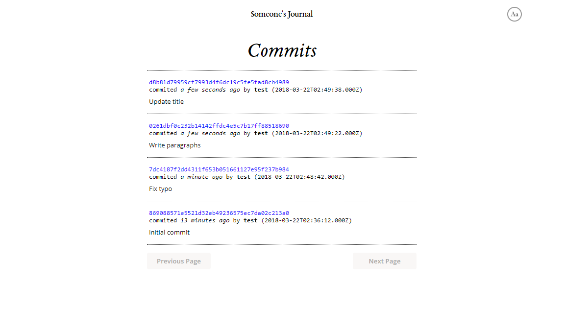 Typegit gallery image