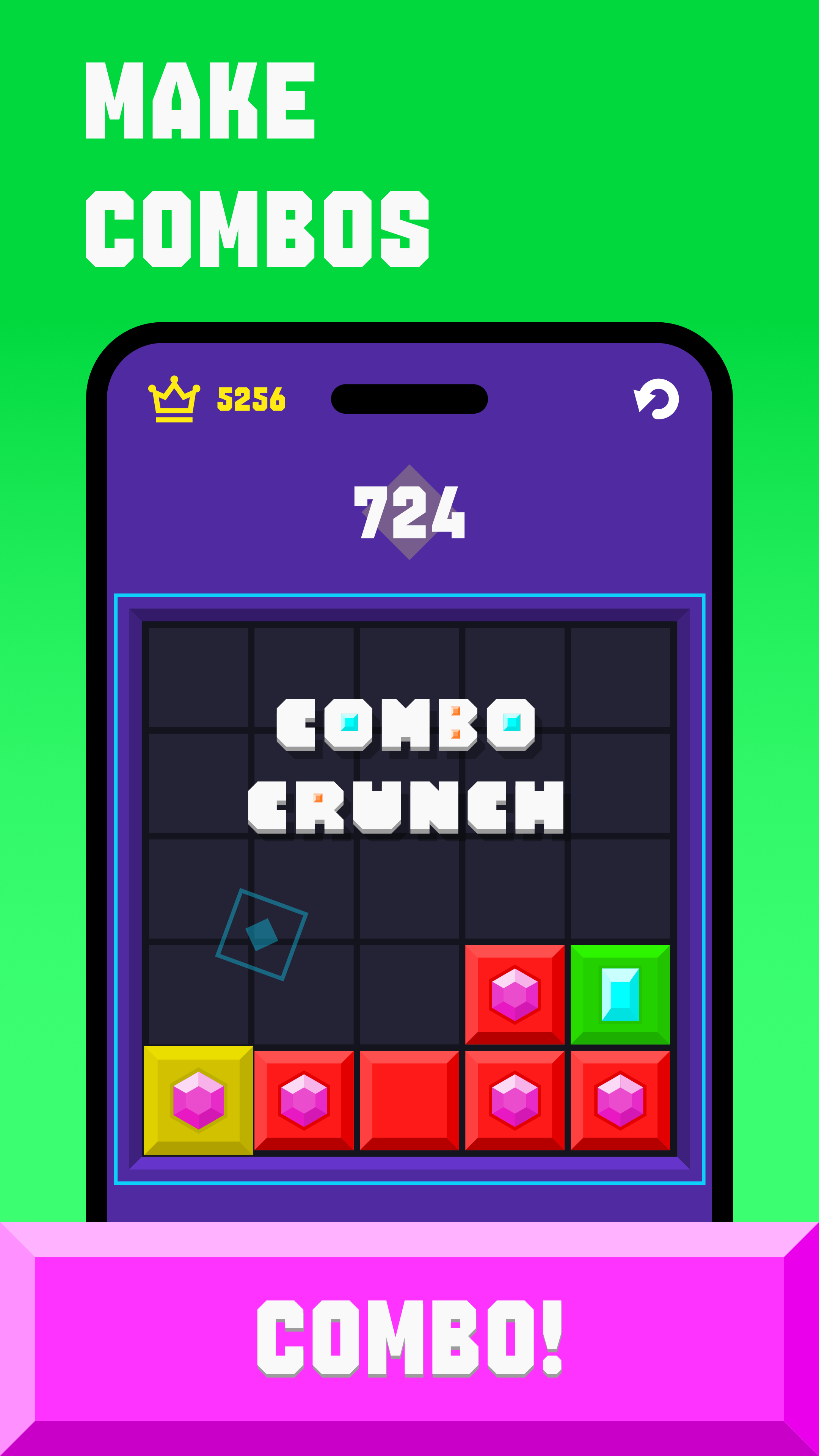 Block Combo Crunch gallery image