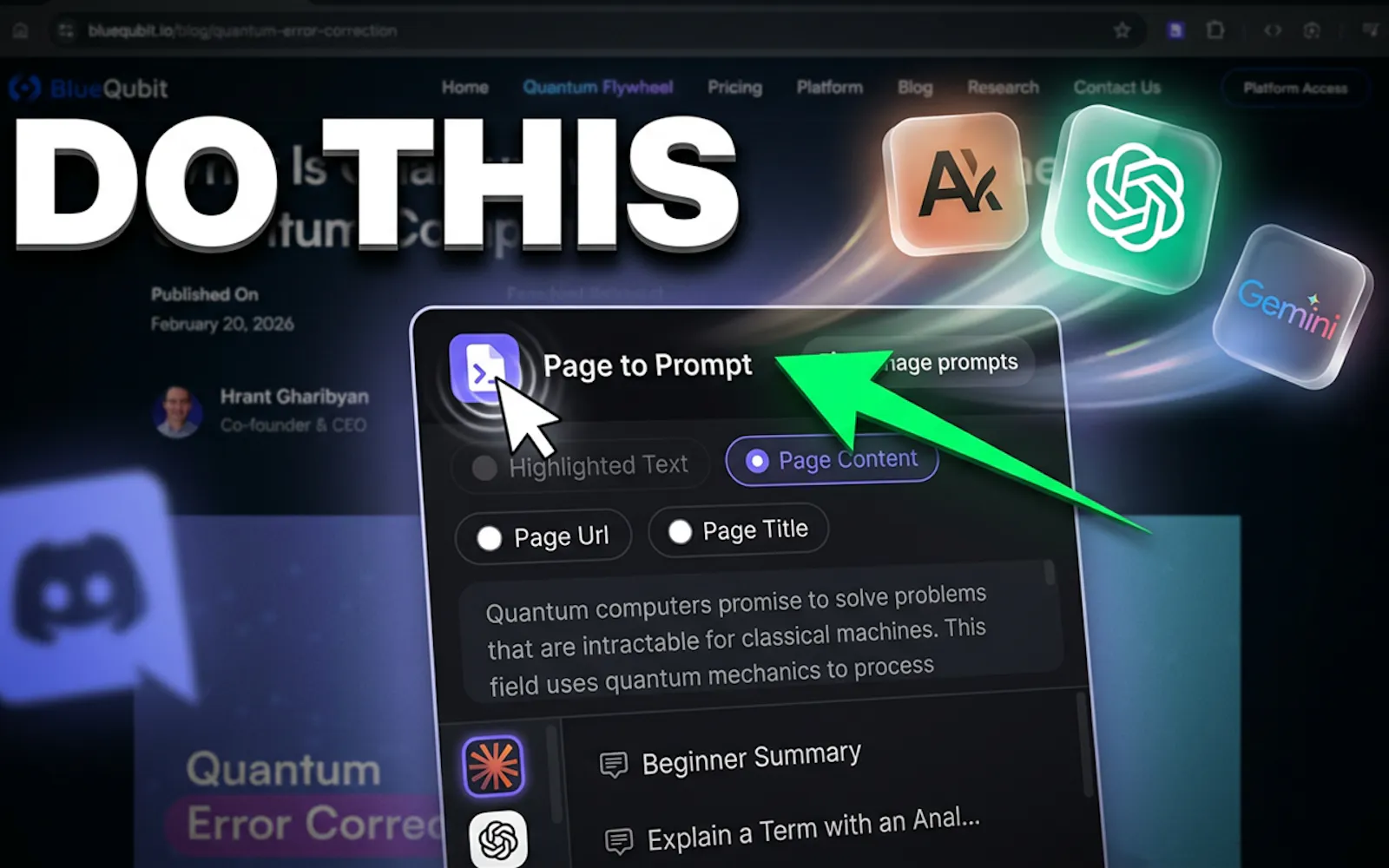 Page to Prompt screenshot 5