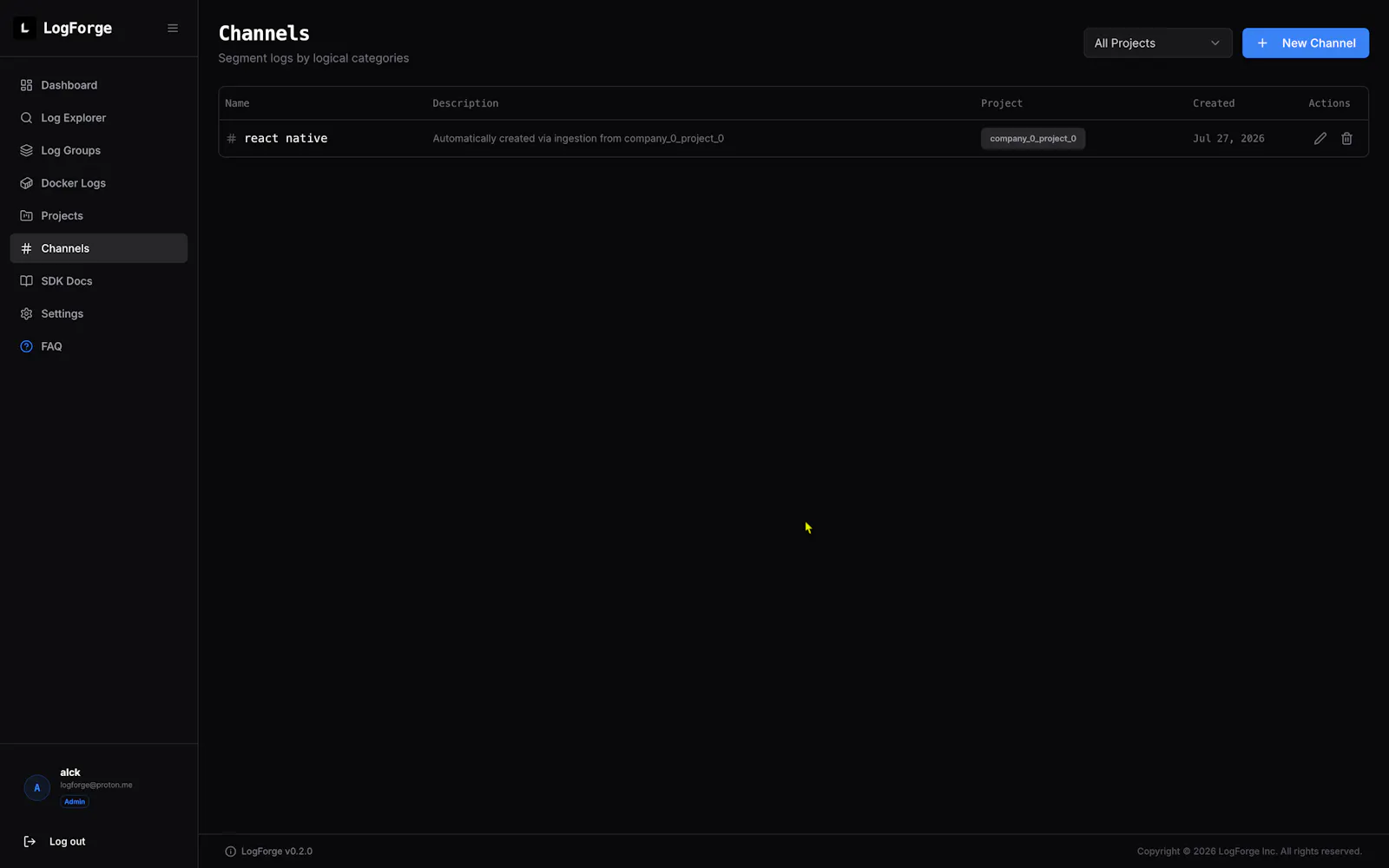 LogForge screenshot 6