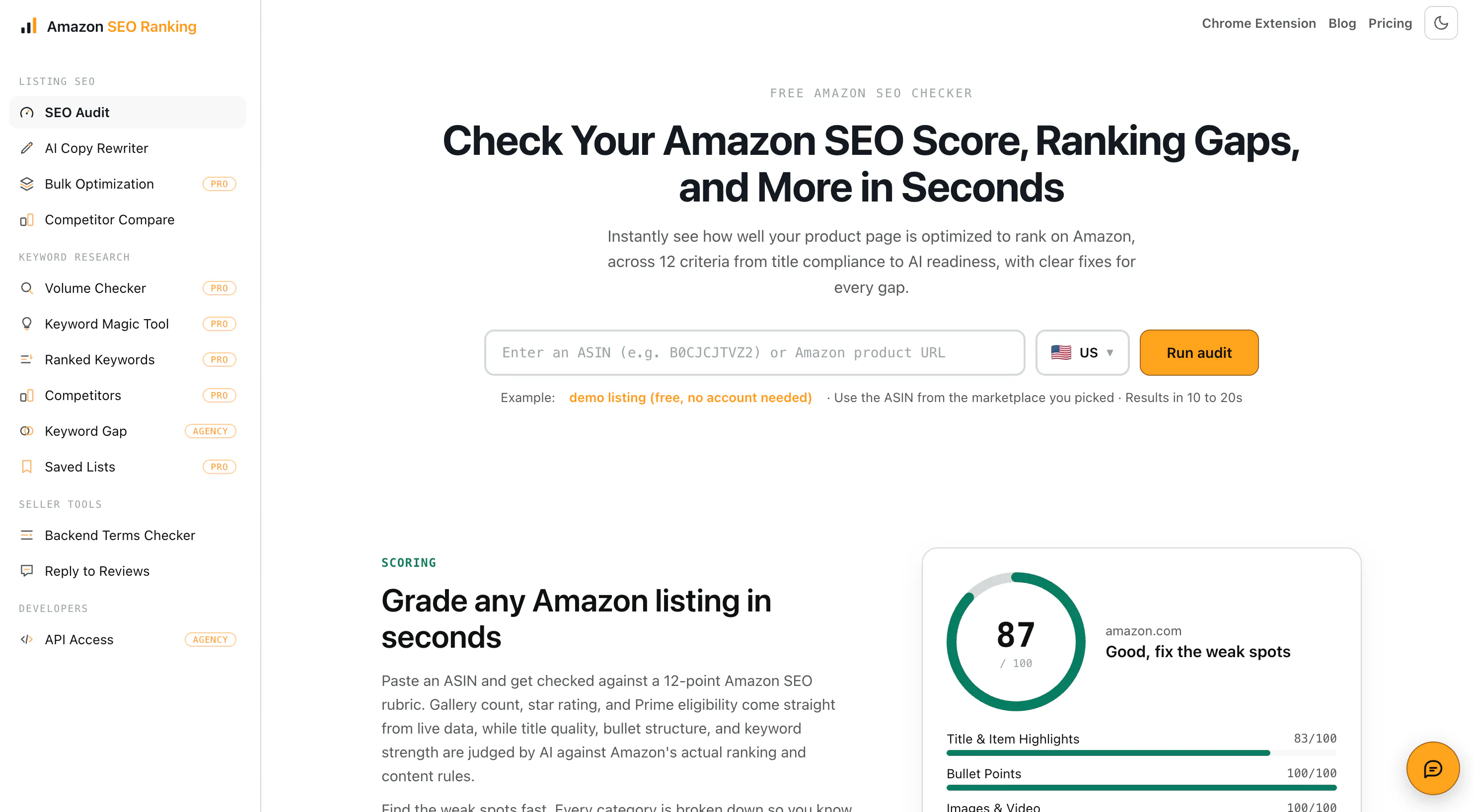 Amazon SEO Ranking gallery image
