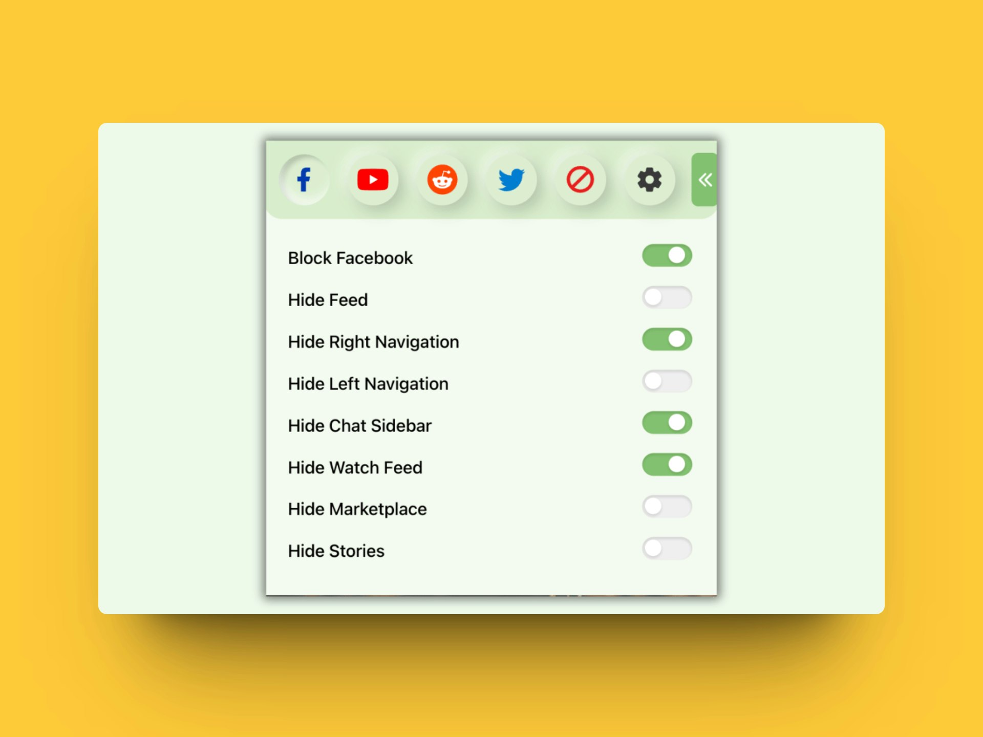 Unplugged - Block explicit content gallery image