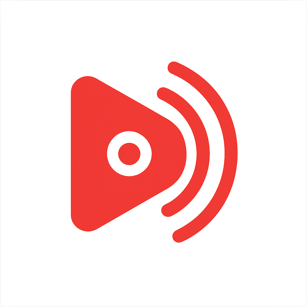 TubeReach - Product Hunt launch logo and brand identity