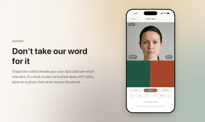 ToneFit: Color Analysis screenshot 3