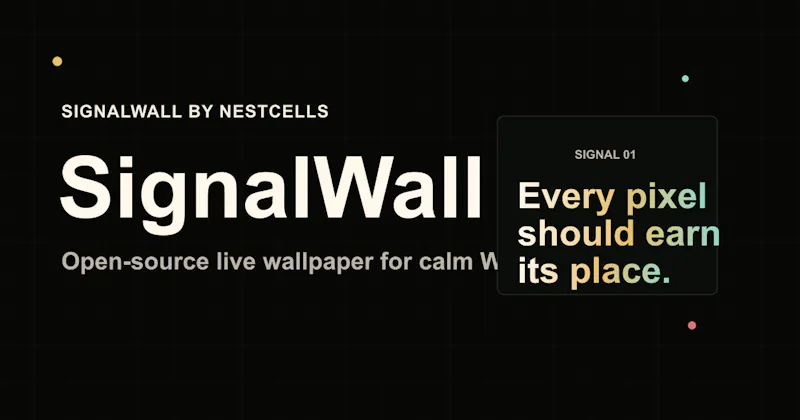 SignalWall screenshot 1