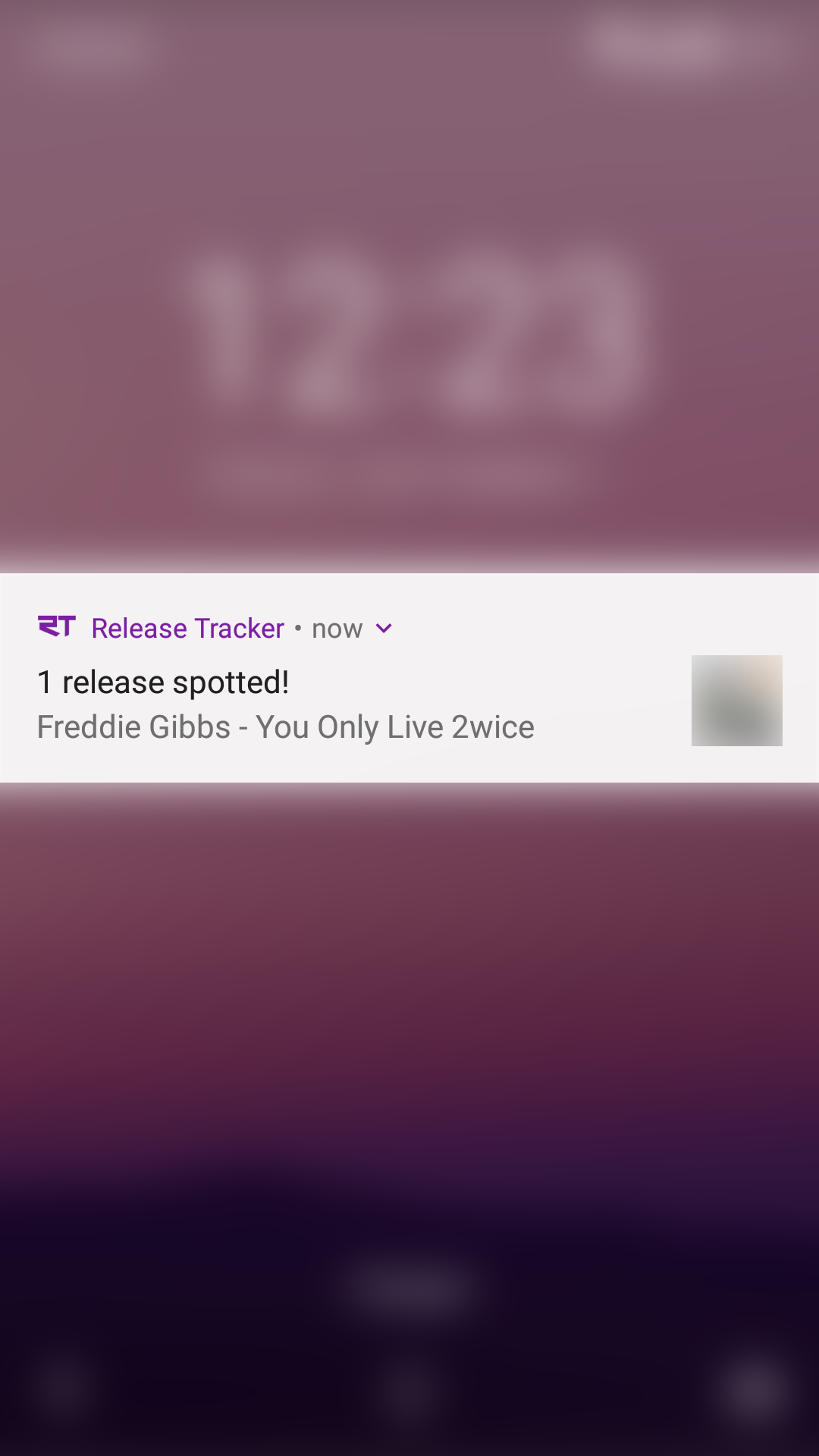 Release Tracker - Follow Artists gallery image