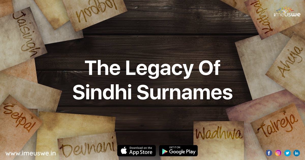 Sindhi Surnames and Their Legacy media 1