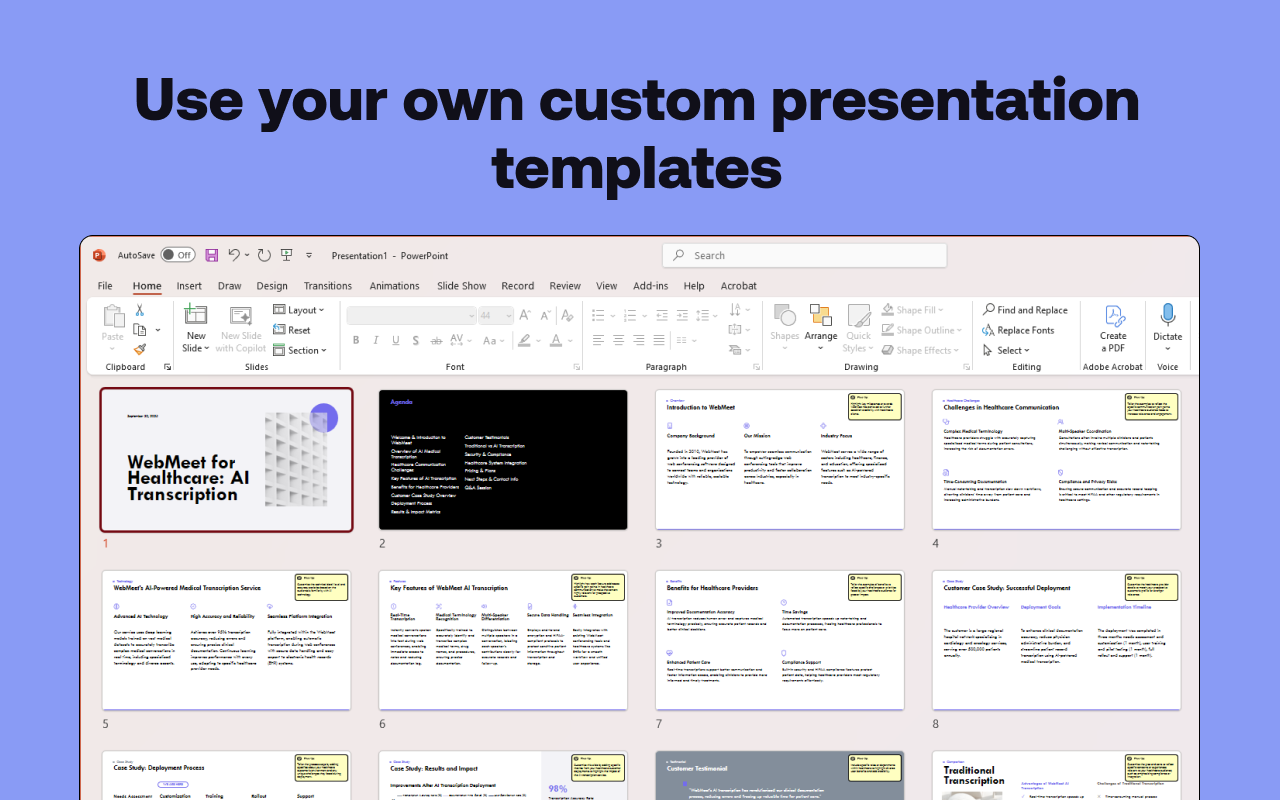 Média Plus AI Presentations API - Create professional presentations with the Plus AI API 3