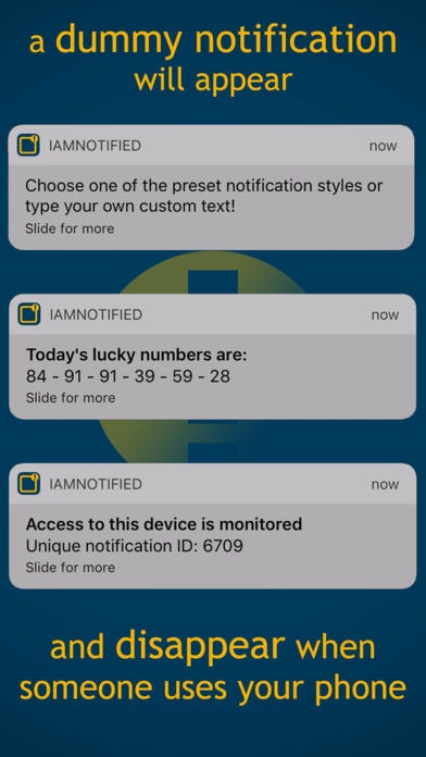 iAmNotified - Anti Spy app for iPhones and iPad gallery image