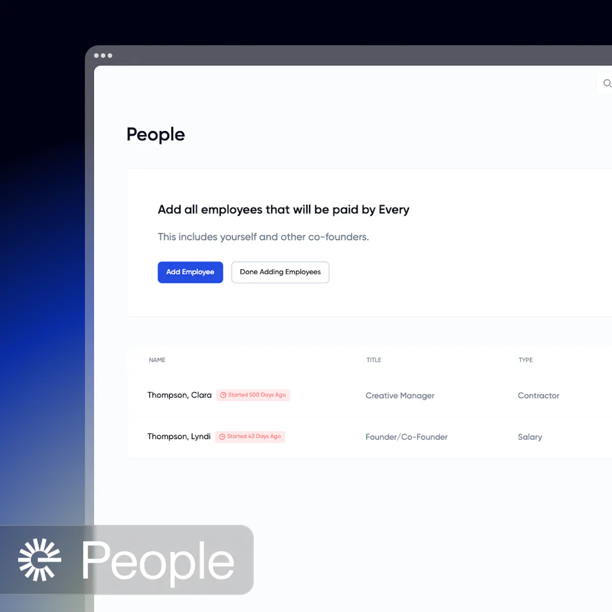 Every.io HR & Payroll