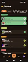 Gigcore - Personal Concerts History gallery image