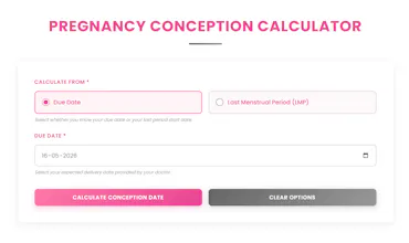 Pregnancy Conception Calculator gallery image