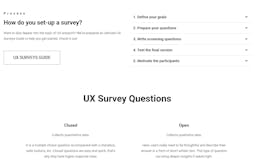 UX surveys guide media 1
