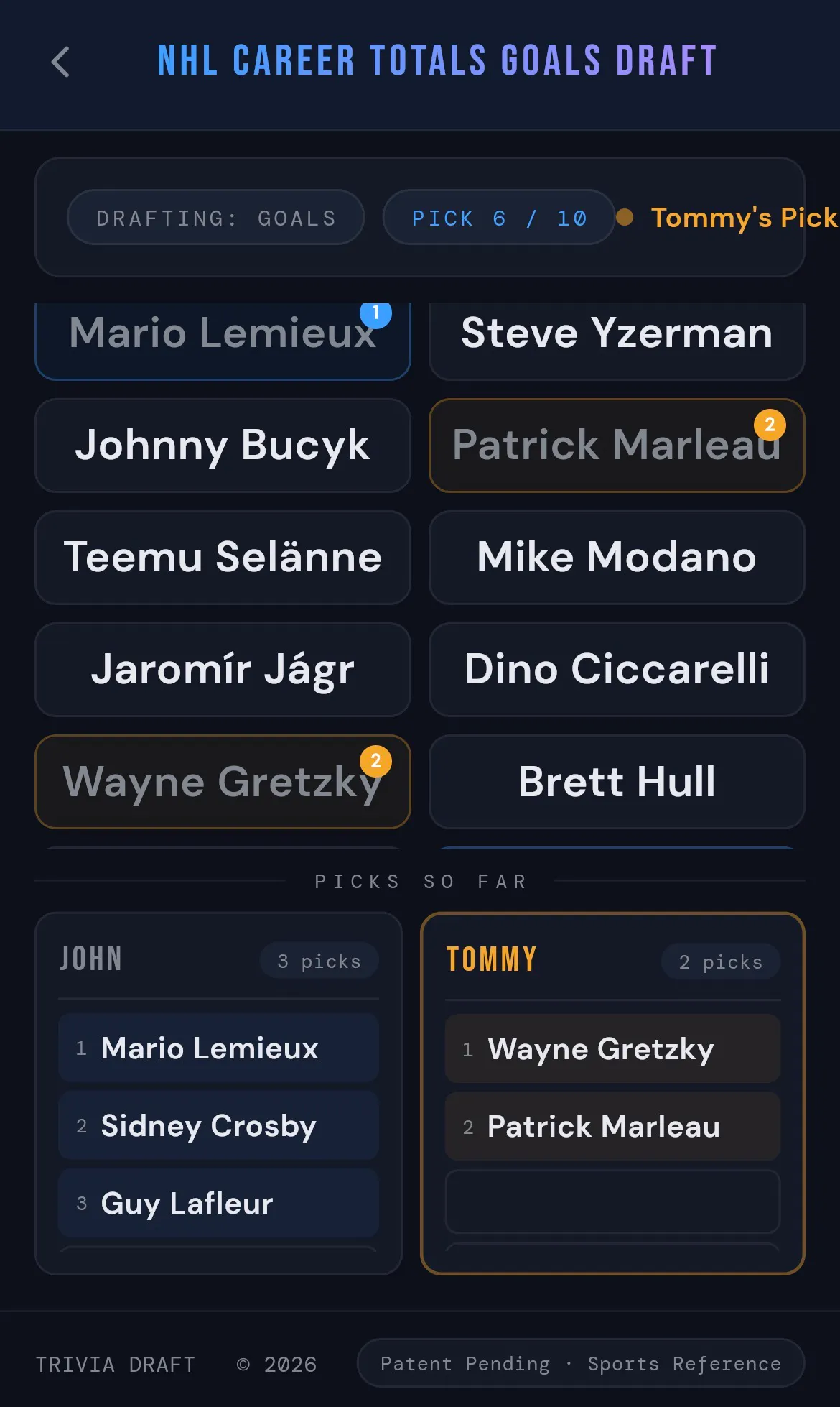 Trivia Draft gallery image