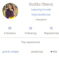 Github Widget