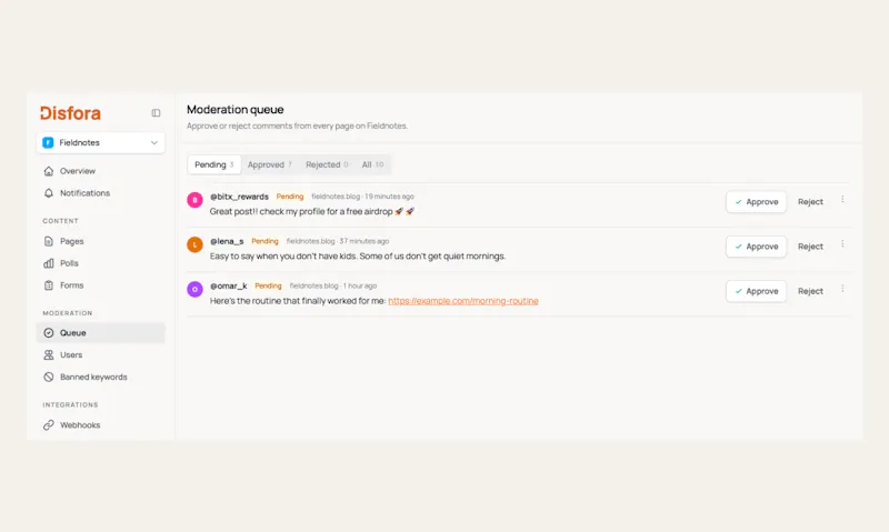 Disfora screenshot 7