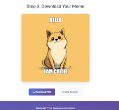 Dog Meme Generator gallery image