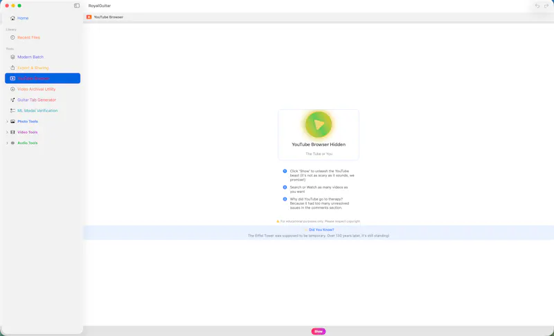 https://besrm.itch.io/royalguitar screenshot 2