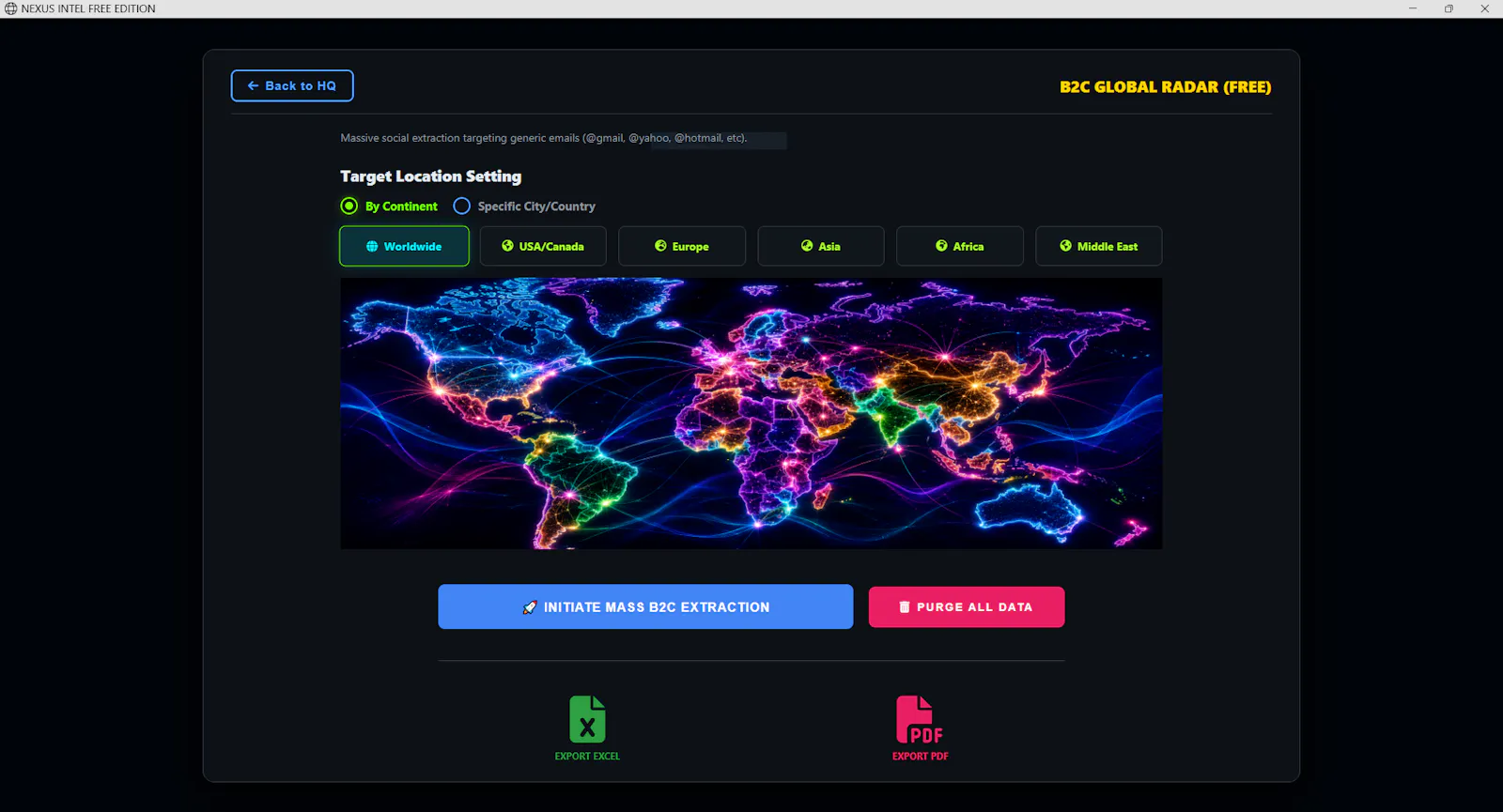 Nexus Intel screenshot 4