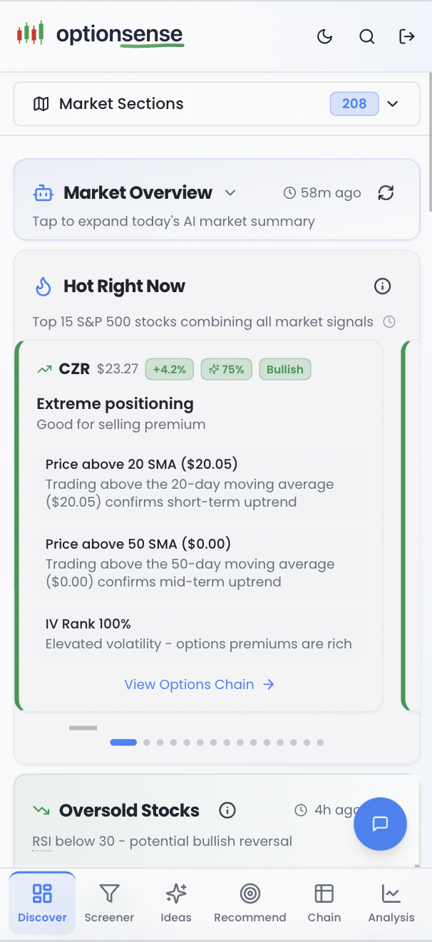 OptionSense gallery image