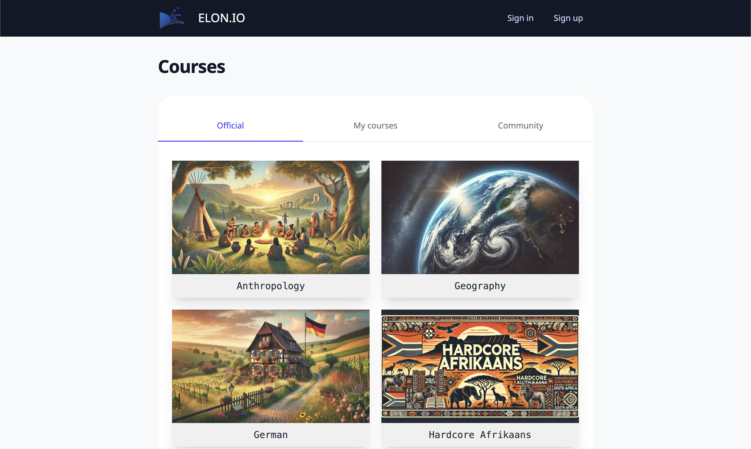 Elon.io gallery image