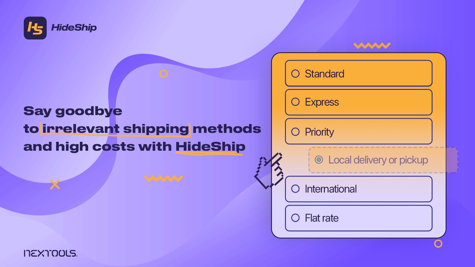 وسائط Hideship - إخفاء طرق الشحن أسهل 2