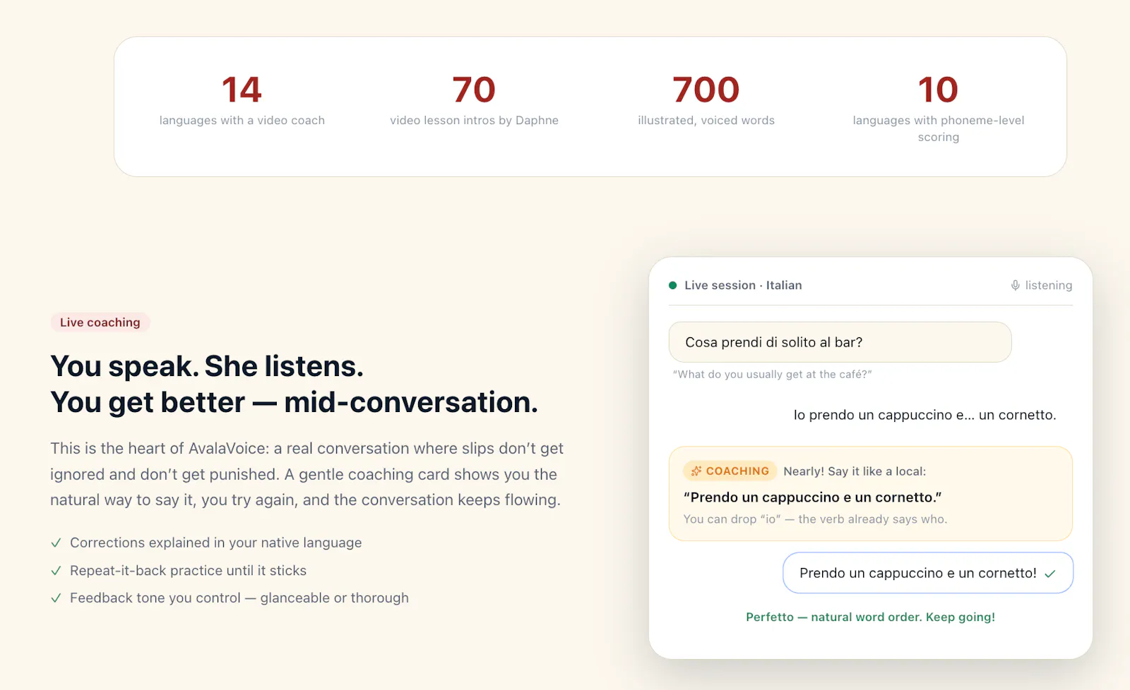 AvalaVoice screenshot 2