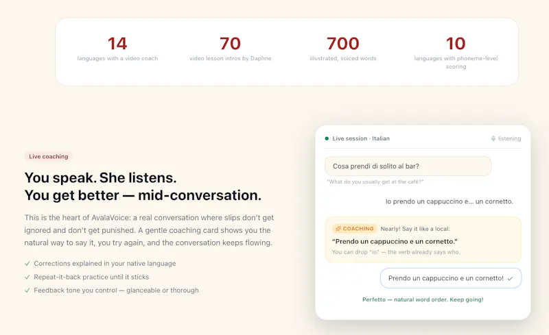 AvalaVoice screenshot 2