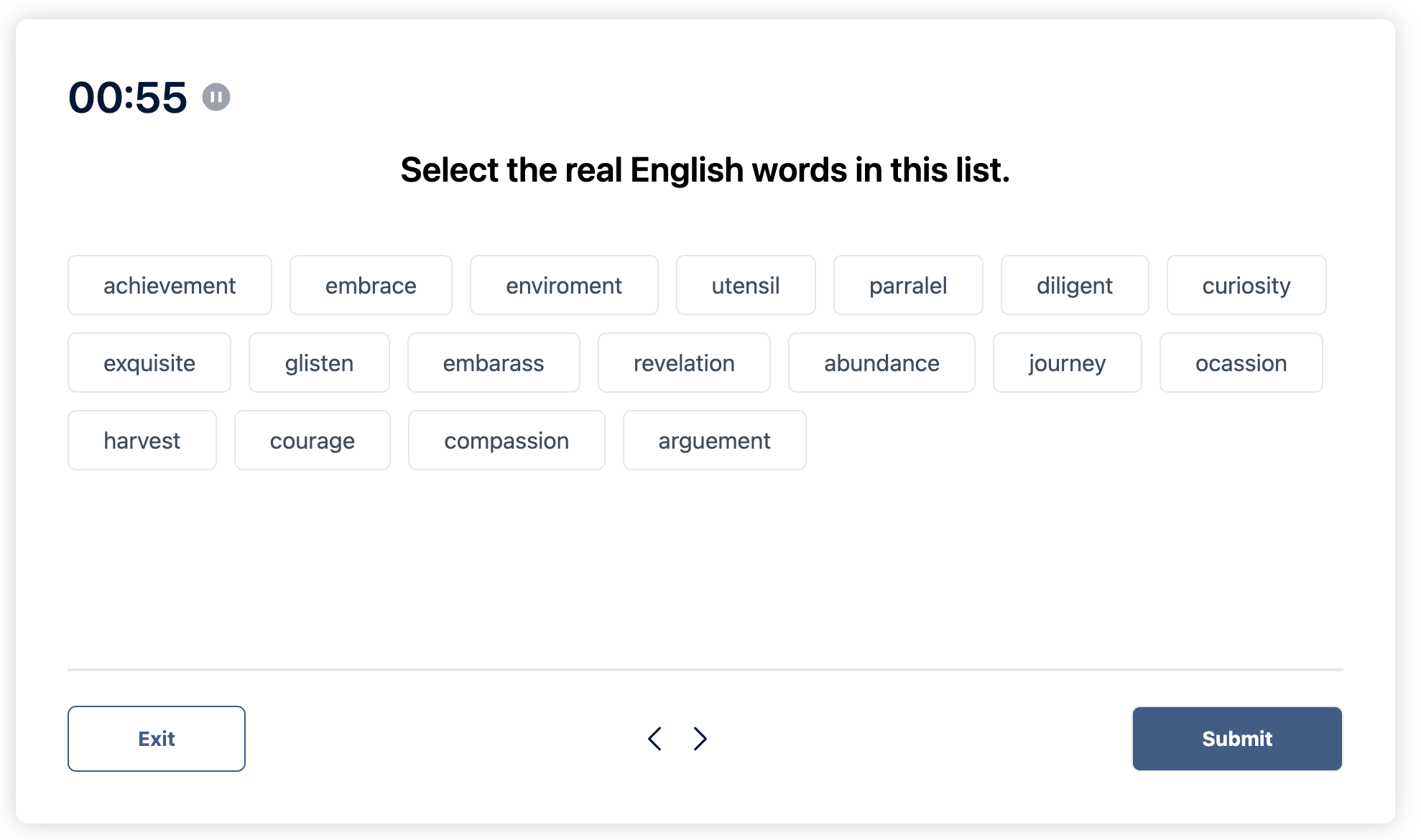 Media Arno cho bài kiểm tra tiếng Anh Duolingo - Các câu hỏi thực hành không giới hạn với việc ghi điểm và phản hồi ngay lập tức 5