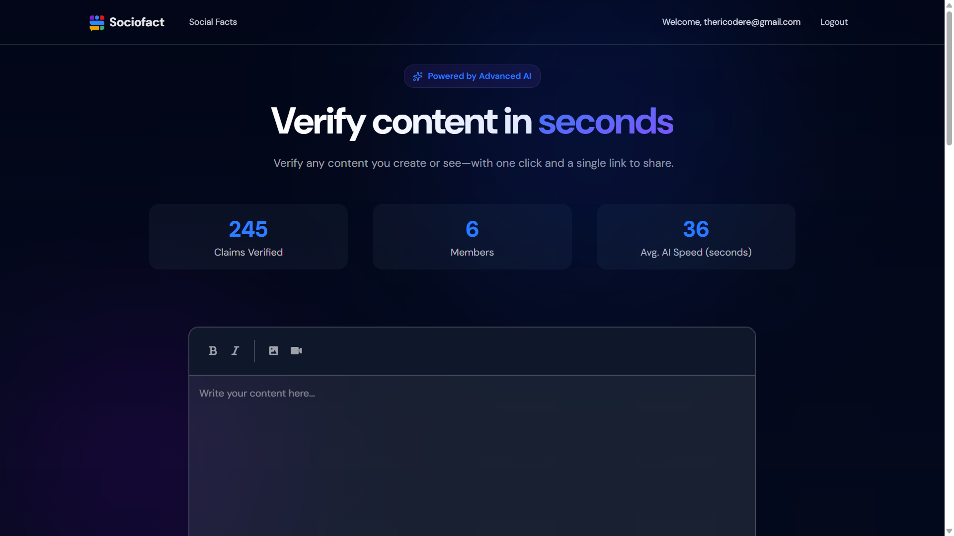 Sociofact gallery image