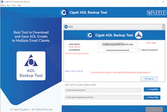 AOL Mail Backup Tool gallery image