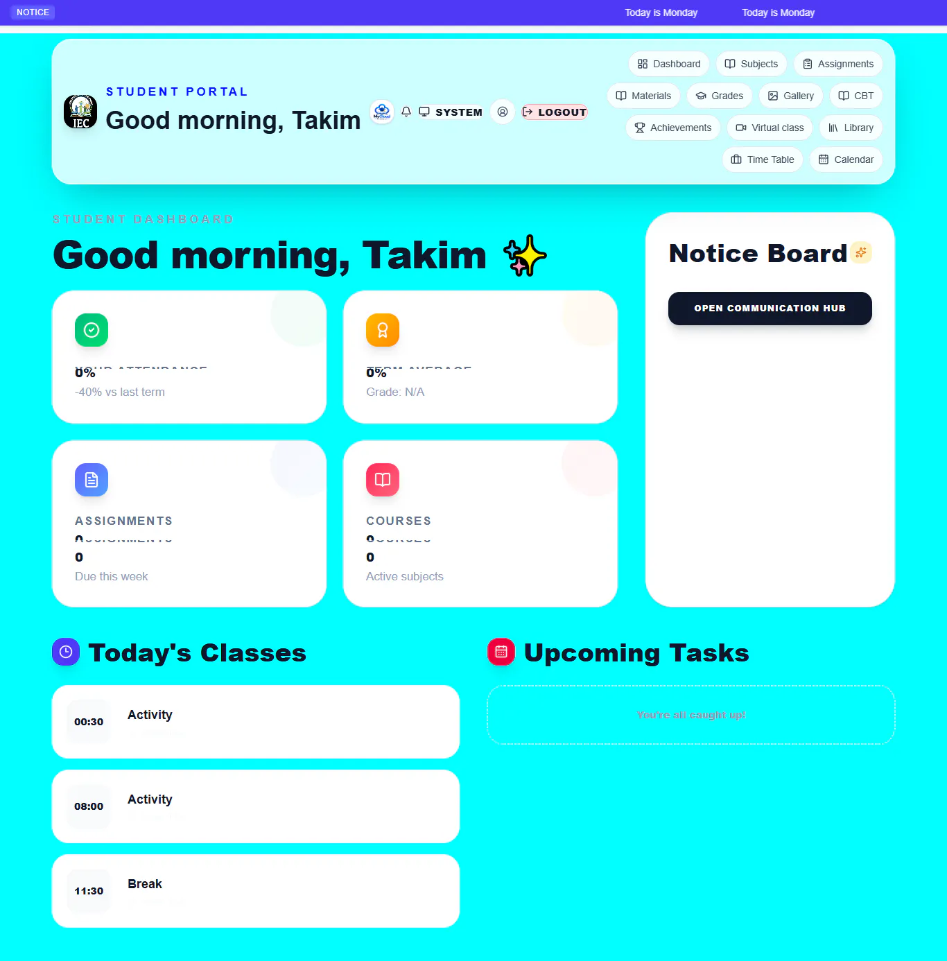 MyCloudSchool screenshot