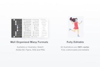 Huge Illustration Pack & Creator gallery image