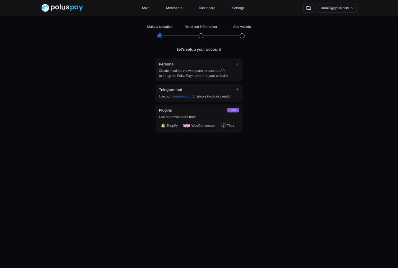Polus Pay - crypto payments gateway in multiple blockchain networks. media 4
