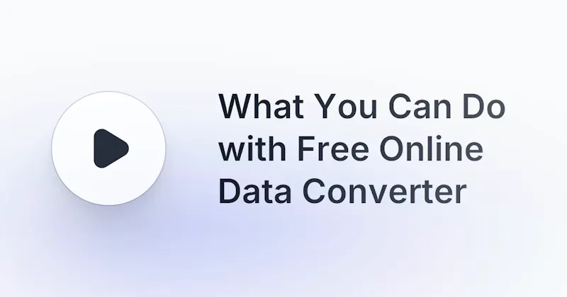 Data Converter screenshot 1