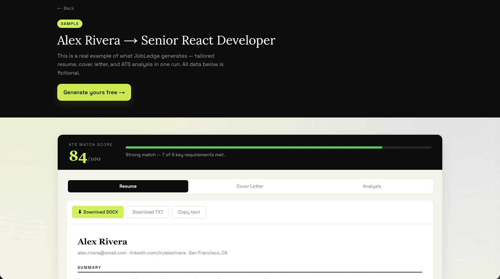 JobLedge screenshot 3