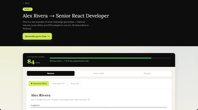 JobLedge screenshot 3