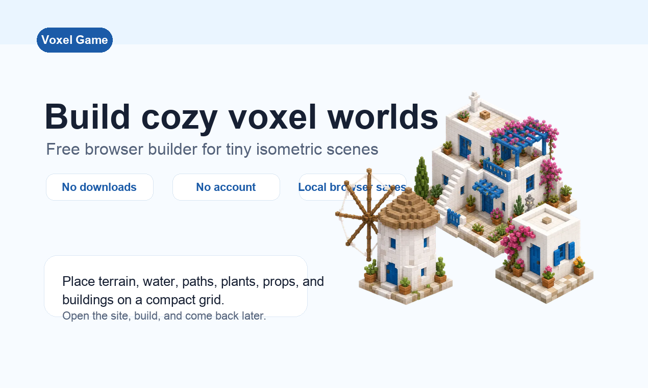 Voxel Game gallery image