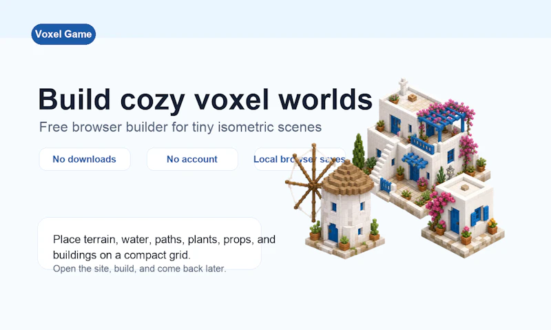 Voxel Game screenshot 2