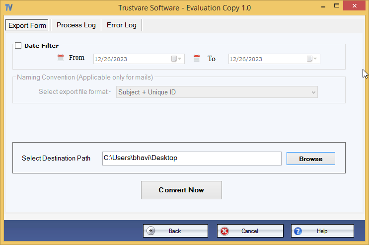TRESTVARE MSG เป็น PDF Converter media 2