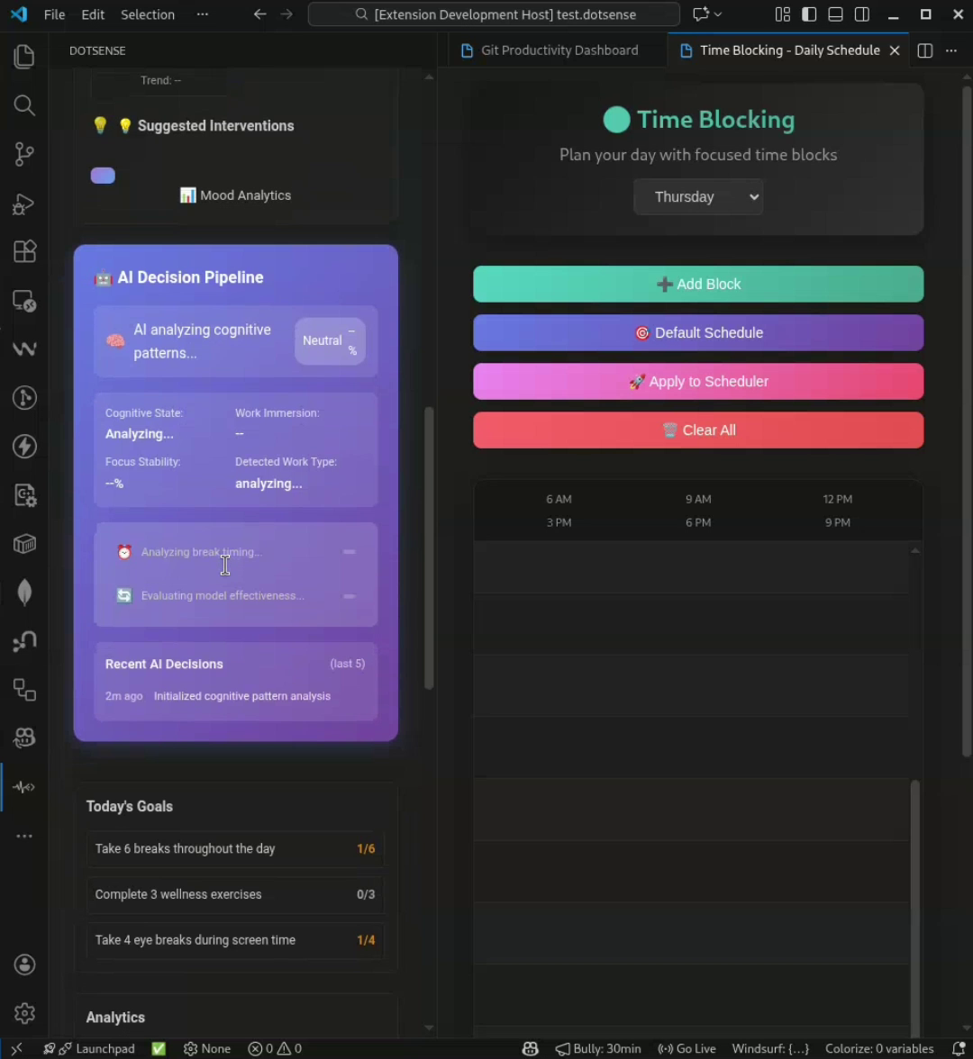 DotSense - Screenshot 2 showing product features and functionality