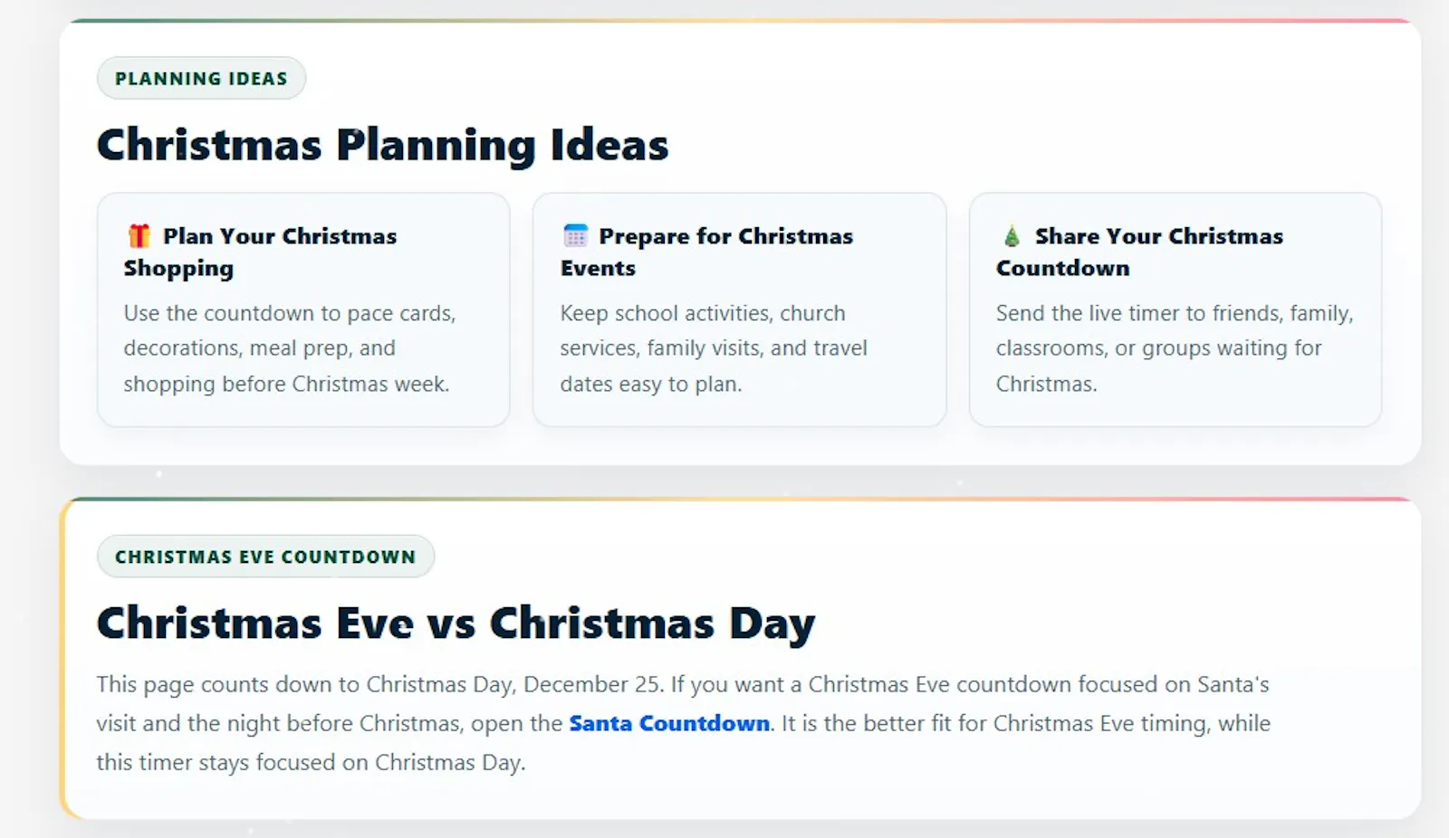 Christmas Countdown Timer screenshot 3