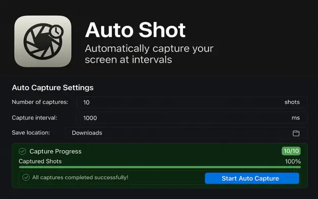 Auto Shot gallery image