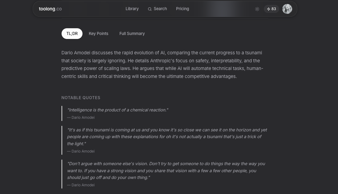 TooLong gallery image