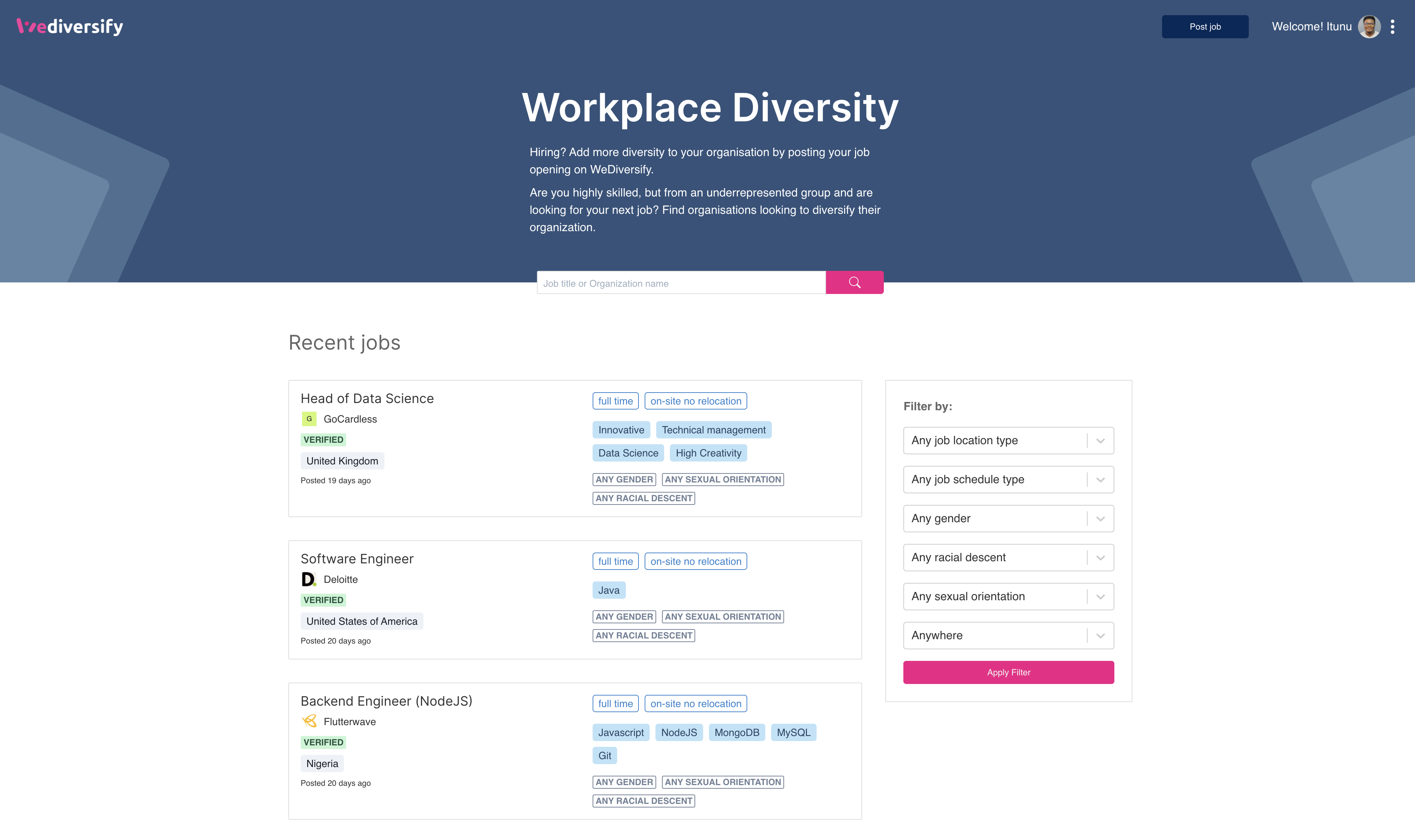 WeDiversify gallery image